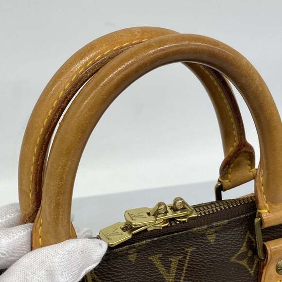 LOUIS VUITTON Brown Monogram Alma Bag - Picture 7 of 10